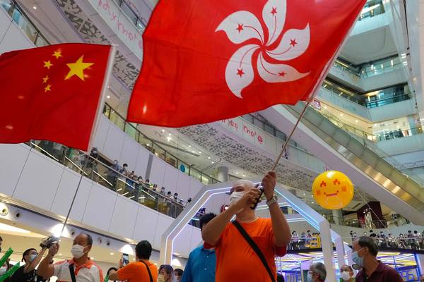 Hong Kong police arrest man for Chinese anthem ‘insult’ while watching Olympics