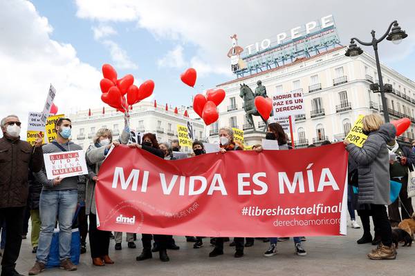 Spain becomes sixth country to legalise euthanasia after parliament approves bill