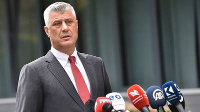 Kosovo's president resigns to face war crimes charges at The Hague