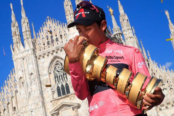 Egan Bernal seals Giro d’Italia victory in Milan
