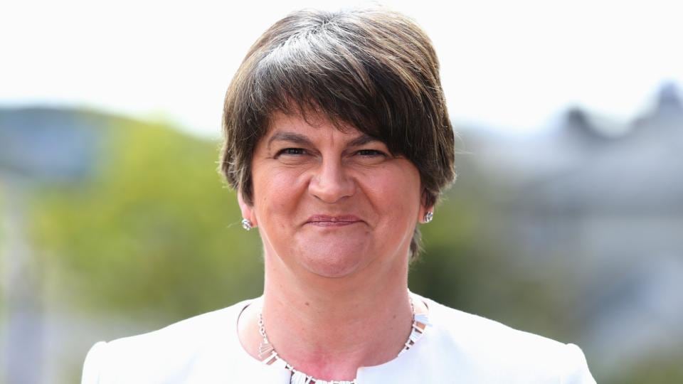 Arlene Foster   ‘uplifted’ after a lesson in Irish appreciation