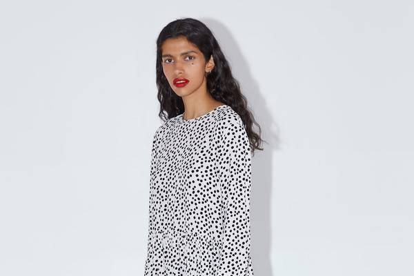 Polka-dot dress boosts Zara sales in tough retail market