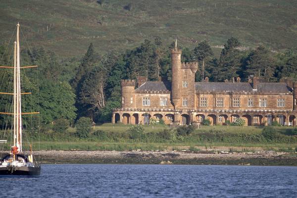 Scottish island castle seeks caring new owner. Comes with all the Rum you can handle