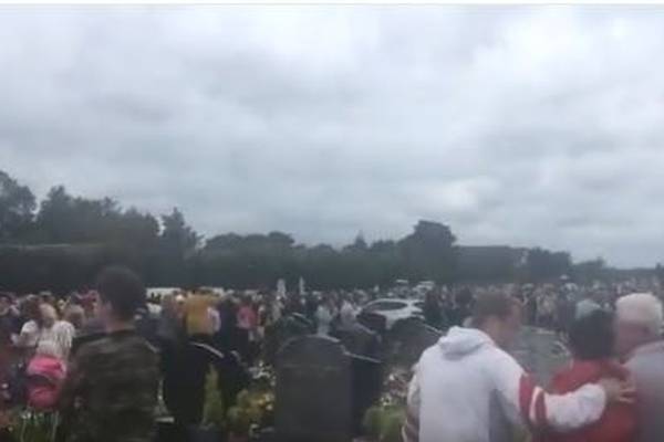 One person ‘seriously injured’ as car drives into crowd at Dundalk cemetery