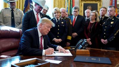 Donald Trump vetoes measure blocking border wall emergency
