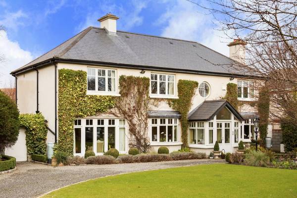 Detached five-bed on almost half an acre in Blackrock for €1.95m