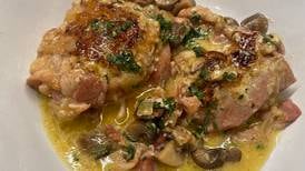 Mairead Ronan’s chicken, mushroom, bacon and tarragon casserole