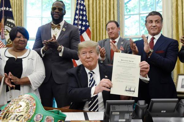 Trump pardons boxing champion Jack Johnson
