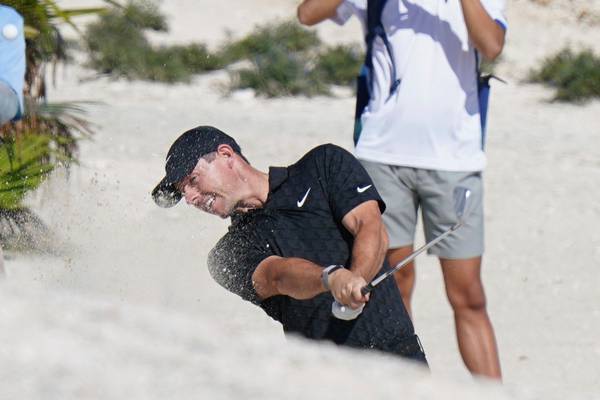 Rory McIlroy in vanguard at Hero World Challenge with share of lead