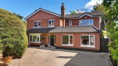 Detached modernised five-bed  with light-filled extension in Foxrock for €1.85m