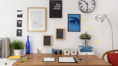 Five things to consider to create a chic home office