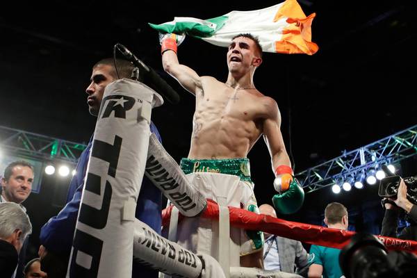 Michael Conlan serves up dream debut with a sprinkling of Conor McGregor