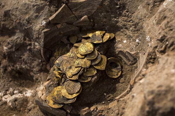 Teenagers unearth 1,100-year-old gold coins in Israel