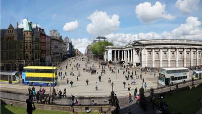 Major Dublin city traffic changes for College Green Plaza
