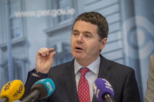 Donohoe all smiles as State repays bailout loans early