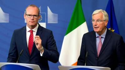 EU stands with Ireland in Brexit talks, Barnier assures Coveney