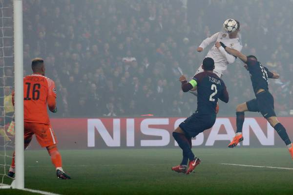 Ronaldo leaps highest as Real dump tame PSG out of Europe