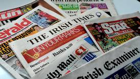Newspaper sales decline  in first half of this year