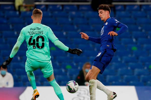 Carabao Cup round-up: Kai Havertz nets hat-trick as Chelsea hit Barnsley for six