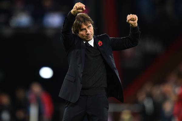 Antonio Conte: ‘We have to be realistic about catching Man City’
