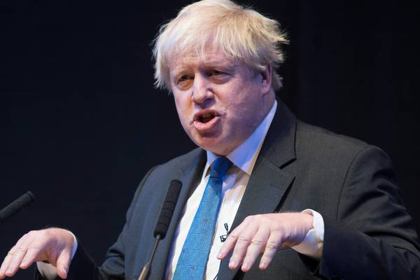 Theresa May says she is ‘cross’ over Boris Johnson speech