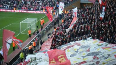 Liverpool respond to fans’ no-flag protests over rising ticket prices