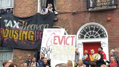 Protesters occupying third vacant property in Dublin city centre ordered to leave