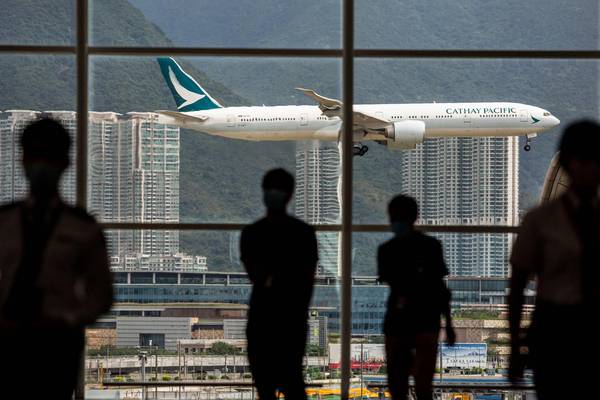 Cathay Pacific pares losses via job cuts and cargo demand