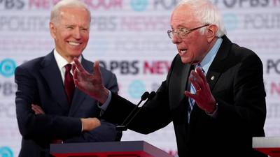 Iran crisis adds edge to Biden-Sanders contest in 2020 race