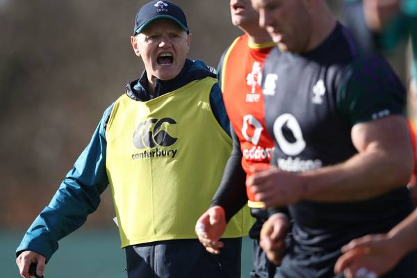Joe Schmidt looking on the positive side of much-changed Ireland