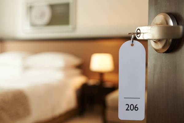 Hotel occupancy for those open in April falls to 12.6%