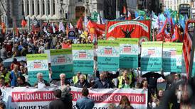 Groups call for housing reforms at May Day event in Dublin