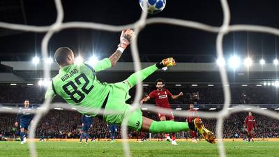 Salah double helps get Liverpool back in European groove