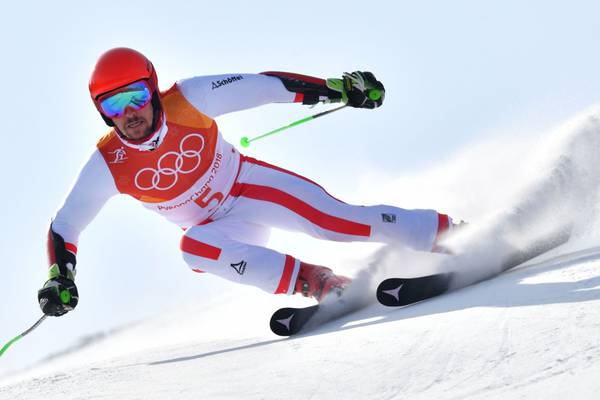 Austria’s Marcel Hirschel makes it double gold with giant slalom win