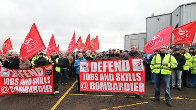 Bombardier workers in North wait on US tariff ruling