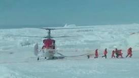 Passengers rescued from ice-bound  Antarctica ship