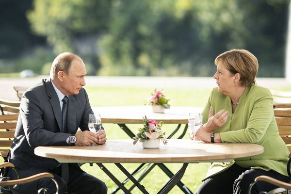 No agreement as Merkel and Putin hold tough talks