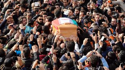 Funeral of pop star unites Iran’s urbanites and traditionalists