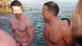 Taoiseach, partner and thousands of others take part in Christmas day swims