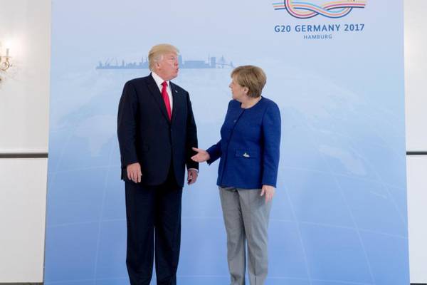 Angela Merkel meets Donald Trump ahead of G20 summit