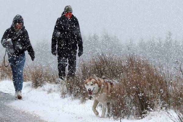 Snow and ice warning across country extended until Monday