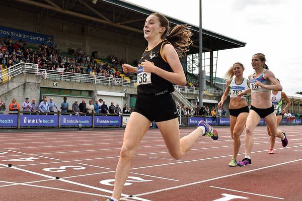 Sarah Healy continues brilliant summer with first senior 1,500m title