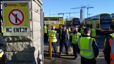 ‘Wildcat’  action by Bus Éireann staff leaves thousands stranded