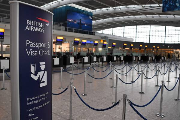 10,000 British Airways passengers on Irish routes affected by strike