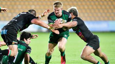 14-men Connacht hit Zebre for seven to secure ‘crucial’ Pro14 win