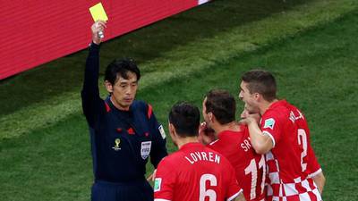 Croatia coach  claims referee was “out of his depth”
