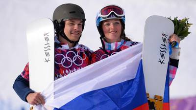 Husband and wife medal for Russia in Sochi