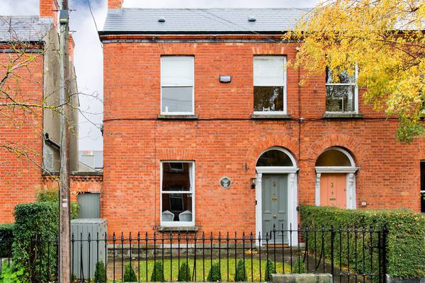 Ranelagh home of former Irish Times editor for just over €1m