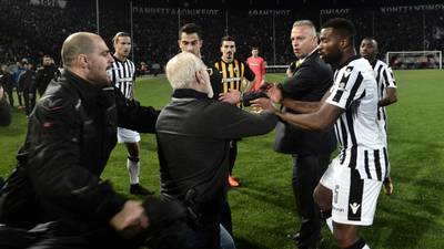 PAOK president gets three-year ban for gun incident