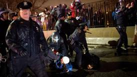 Protests against police violence flare for third night in New York